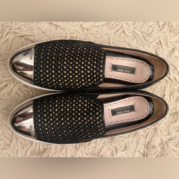 Miu Miu Slip On Sneakers Special Edition - Picture 2 of 9